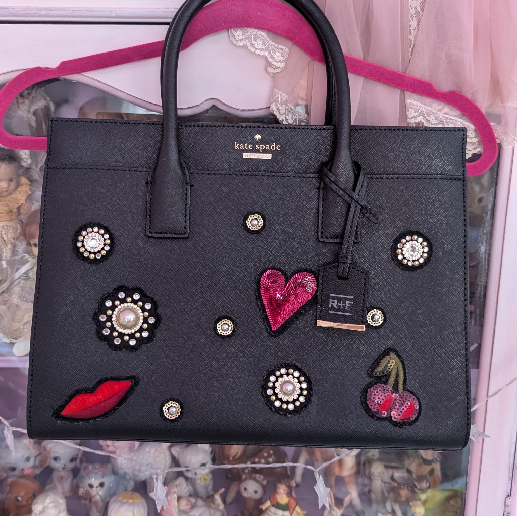Kate Spade Rodan & Fields Cameron Large Satchel Leather Handbag